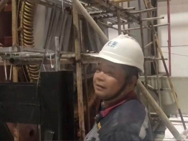 外围工程维修现场