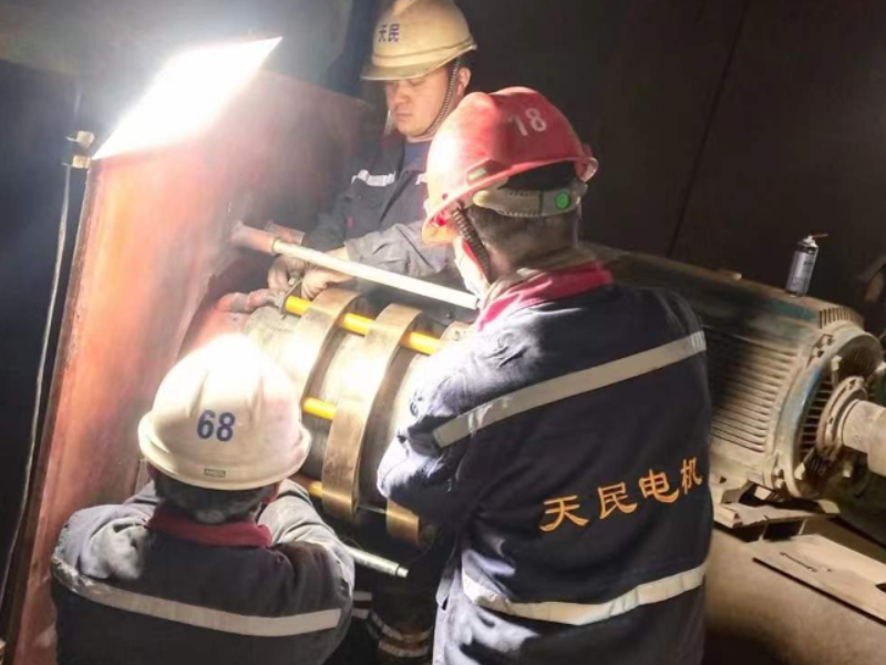外围工程维修现场