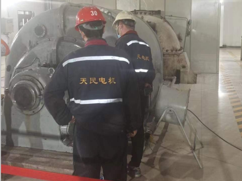 外围工程维修现场
