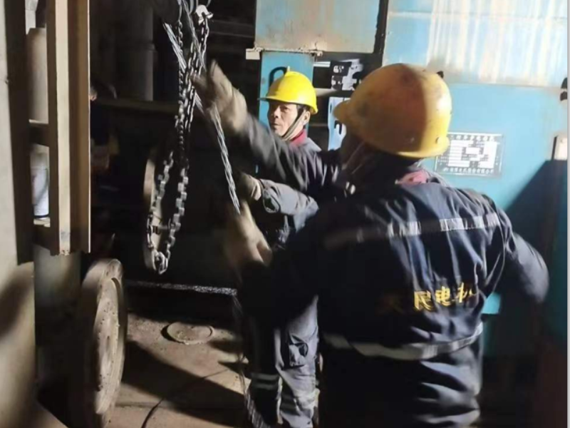 外围工程维修现场